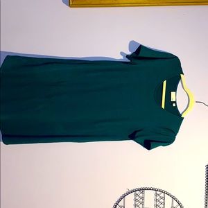 Dark Blue/ Green Flowy Dress